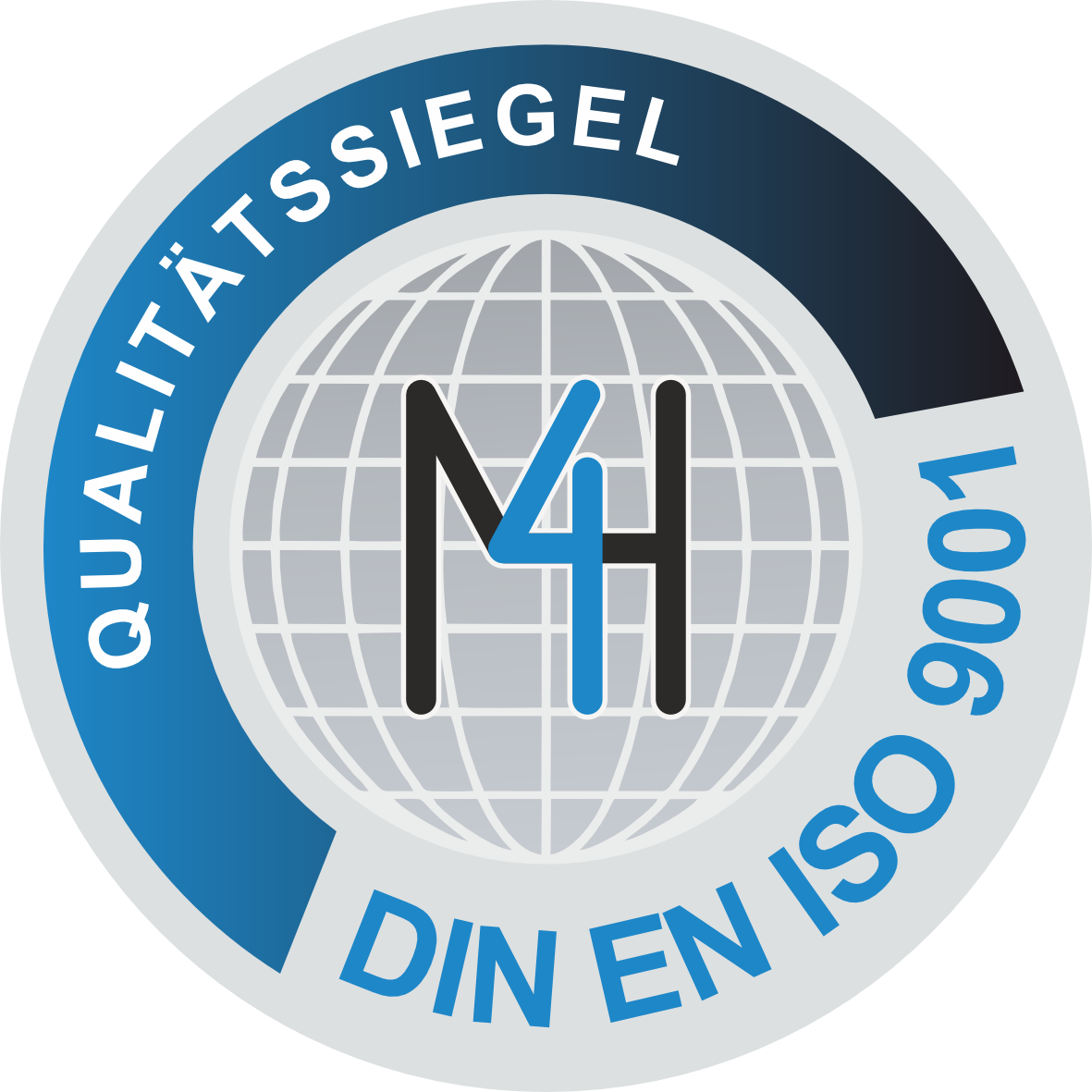 M4H Qualitätssiegel DIN EN ISO 9001